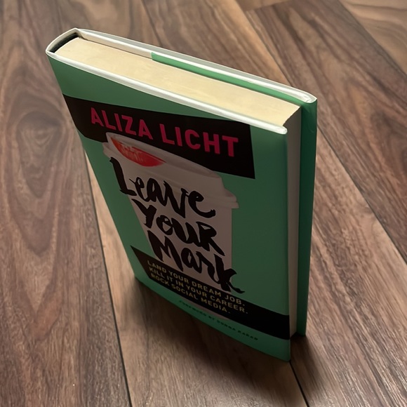 3/$15 - Leave your mark by Aliza Light hardcover new - Picture 4 of 4